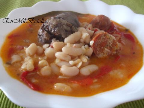 Alubias blancas invernales