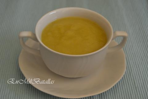 Crema fría de calabacín