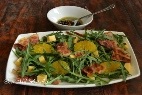 Ensalada especial de rúcula