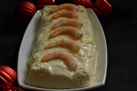 Flan salado de espárragos blancos