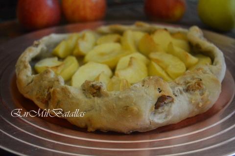 Galette de manzana
