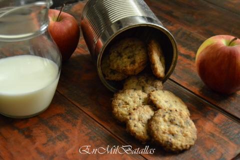 Galletas de chocolate y avellanas - En Mil Batallas