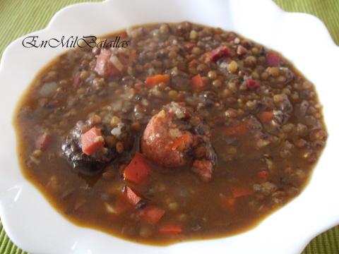 Potaje de lentejas