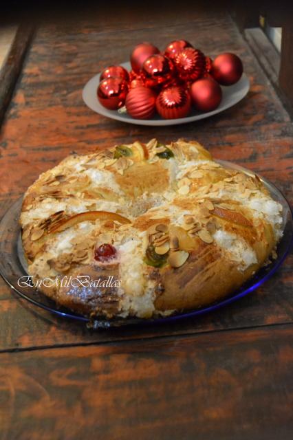 Roscón de Reyes (con masa madre líquida)