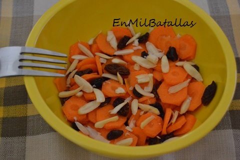 Ensalada agridulce de zanahoria