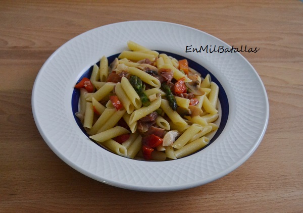 Macarrones estilo primavera - En Mil Batallas