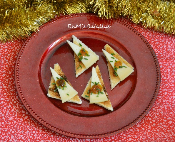 3 aperitivos con queso para Navidad - En Mil Batallas