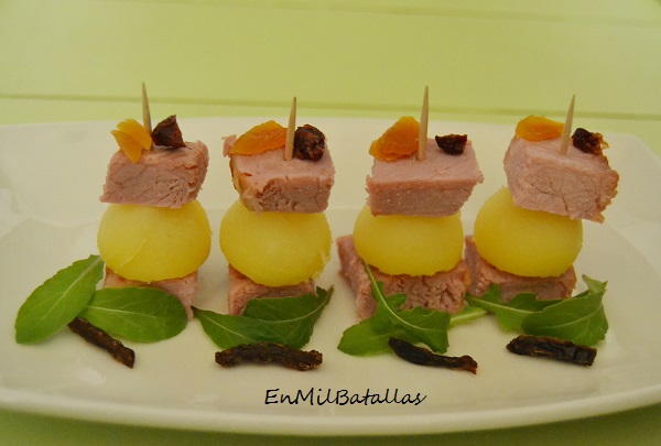 Pinchos de paleta asada - En Mil Batallas