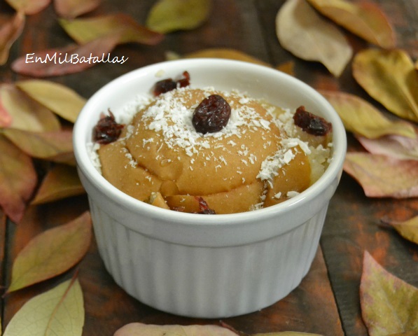 Manzanas asadas con coco - En Mil Batallas