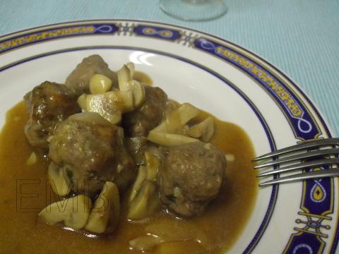 Albóndigas a la Guinness