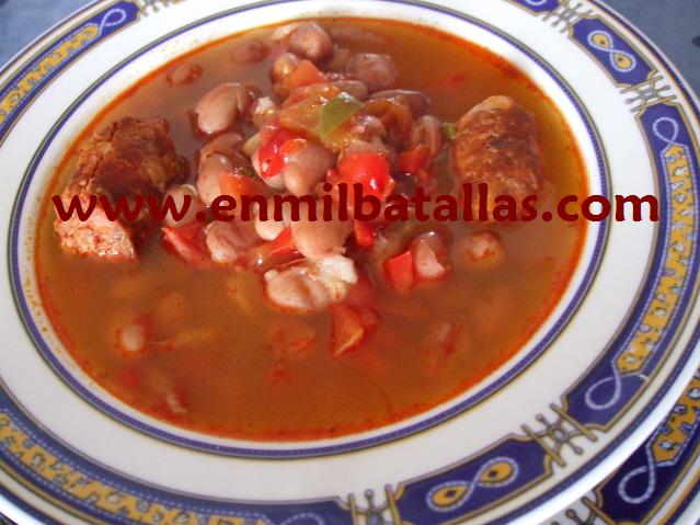 Alubias pintas de la abuela
