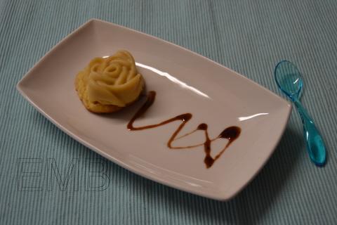 Budines de coco y plátano