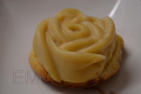 Budines de coco y plátano