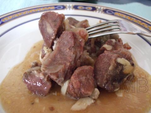 Carrilleras de ternera a la cerveza