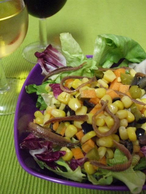 Ensalada de anchoillas