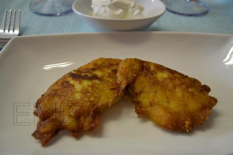 Fritos de calabacín y patata