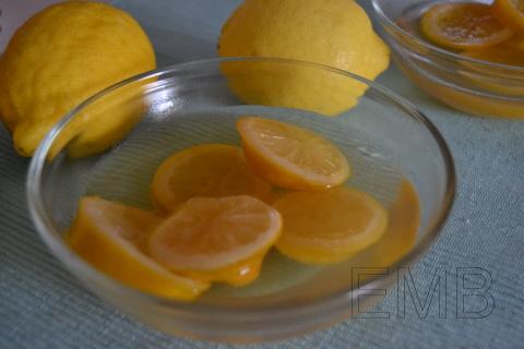 Limones en almibar