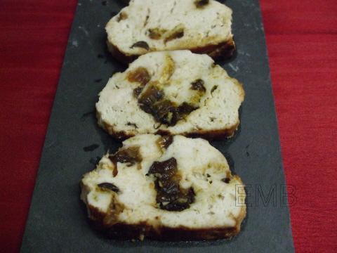 Medallones de pollo y ciruelas