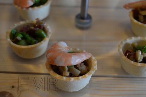 Mini tartaletas primavera