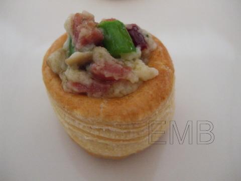 Mini vols-au-vent de primavera