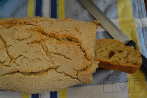 Pan blanco con masa madre