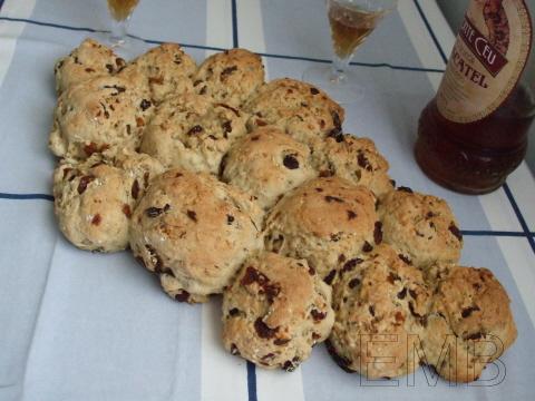 Pan de avena y pasas