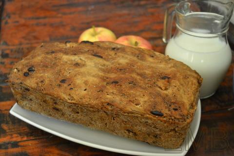 Pan de nueces y chocolate