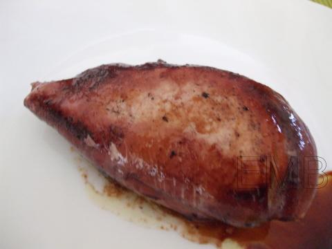 Pechuga de pollo al Oporto