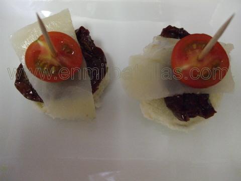 Pinchos de bacalao ahumado