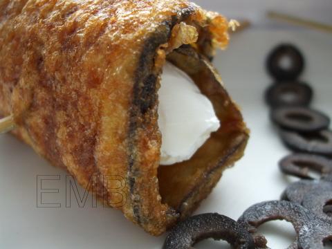 Rollitos de berenjena