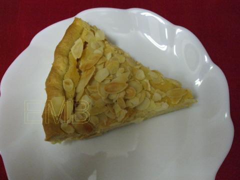 Tarta de manzana y almendra