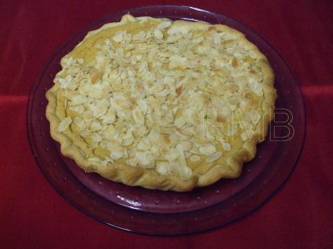 Tarta de manzana y almendra