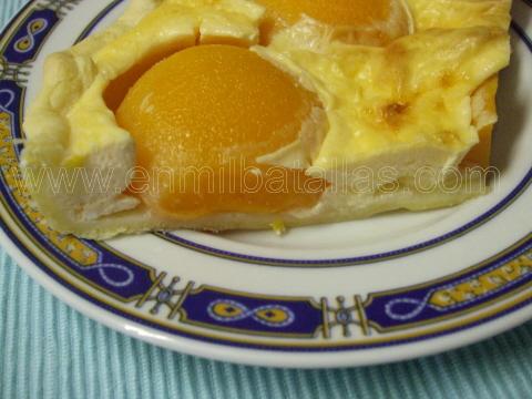 Tarta de melocotón