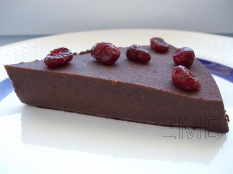 Tarta pudín de chocolate