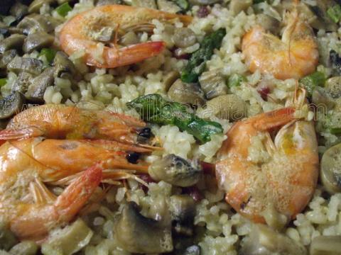 Arroz integral mar y montaña