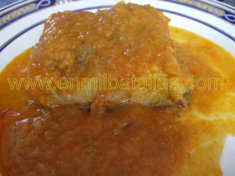 Bacalao a la vizcaína