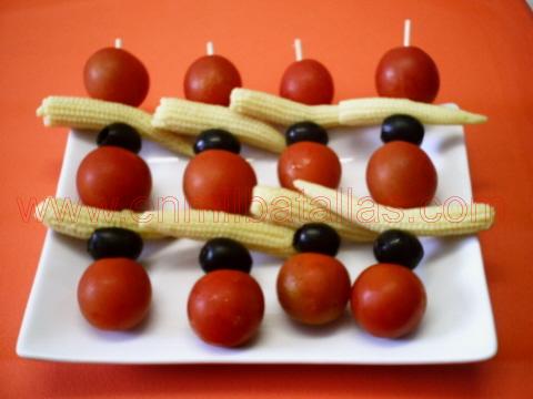Banderillas tricolores