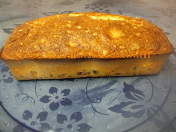 Cake de frutas confitadas