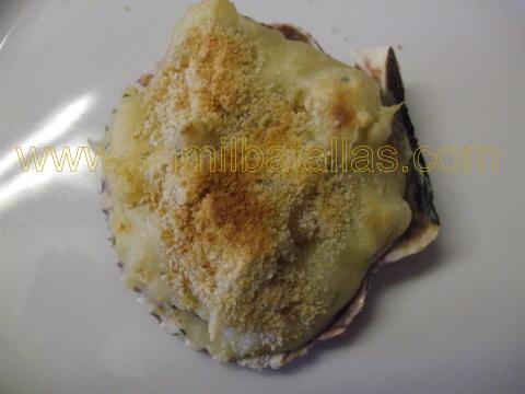 Conchas de Venus rellenas