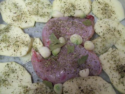 Conejo asado