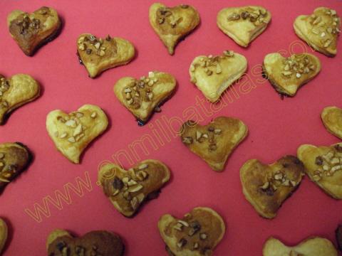Corazones de almendra