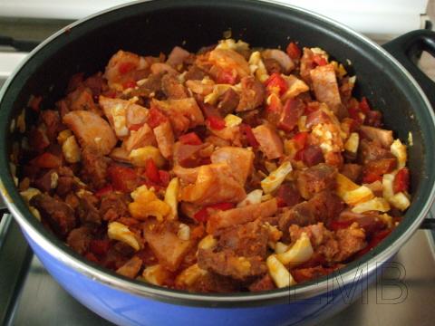 Relleno para la empanada de carne