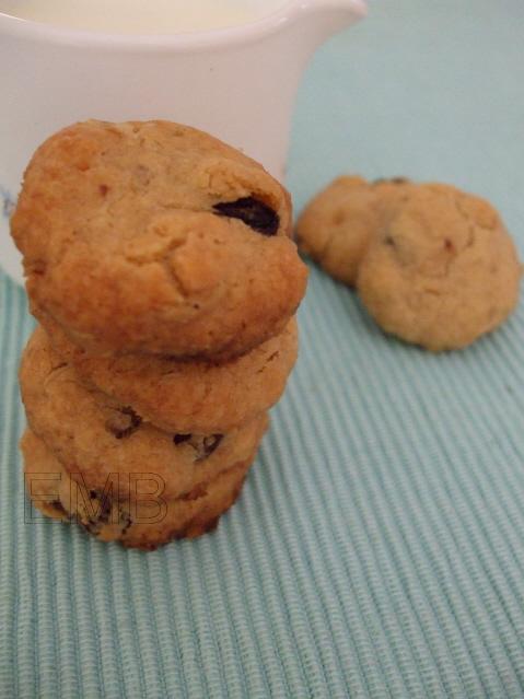 Galletas de avena y pasas
