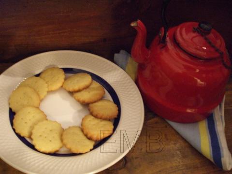 Galletas de mantequilla y naranja