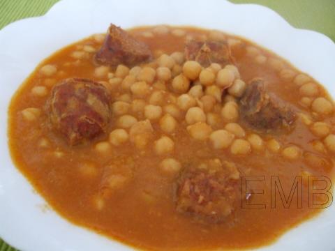 Garbanzos estofados