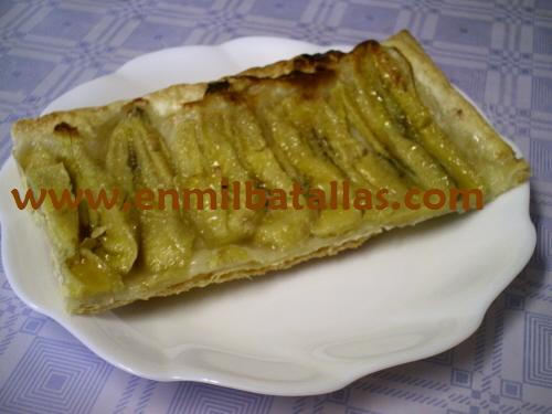 Hojaldre de plátanos