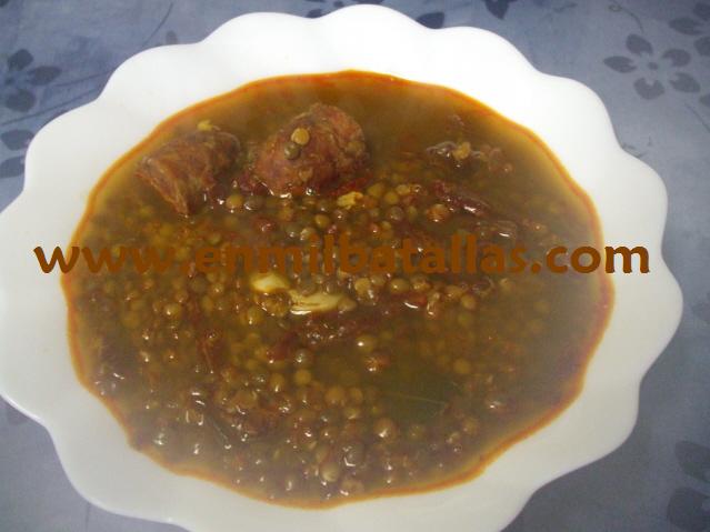 Lentejas de mi pueblo