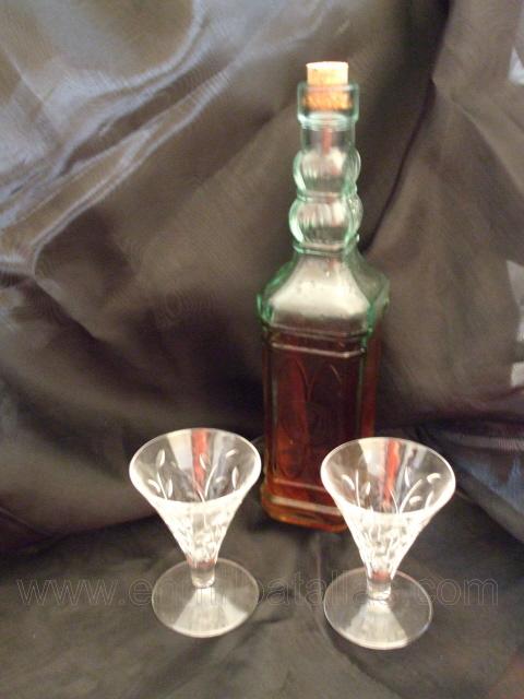 Licor casero de fresas