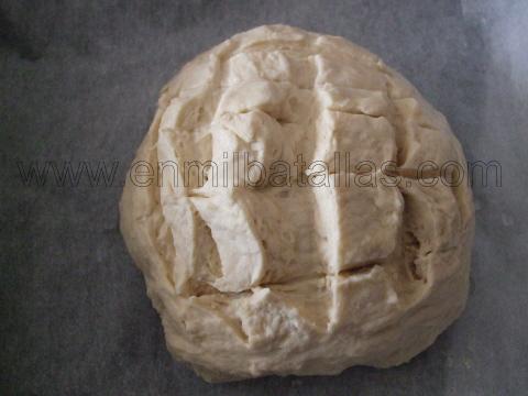 Pan de cerveza, antes de entrar al horno