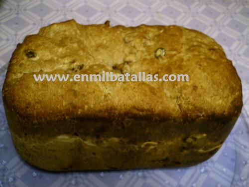Pan de pasas y nueces
